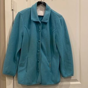 GEIGER PURE MADE IN AUSTRIA BABY BLUE WOOL COAT 40🇦🇹💙🧥🩵